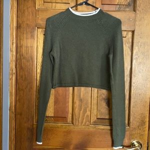 Hollister Olive Green Sweater